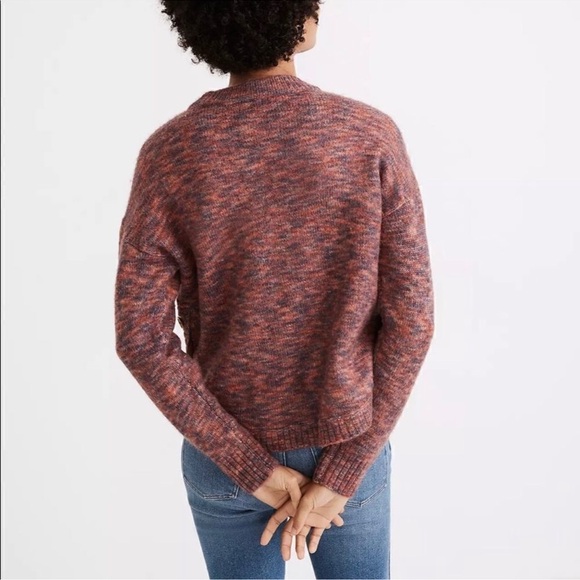 Madewell Space-Dyed Birchmont Crew Neck Medium Sweater - Picture 3 of 10